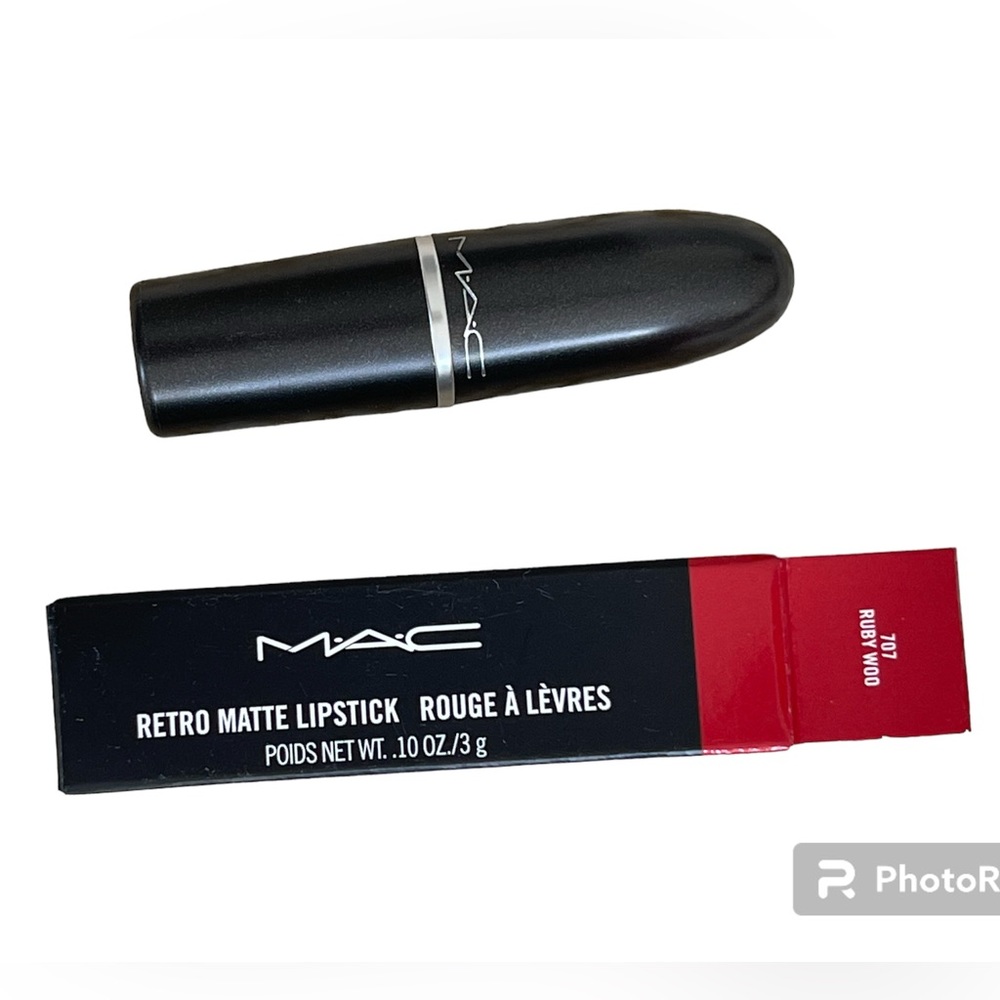 MAC Retro Matte lipstick Ruby Woo 707  New in Box